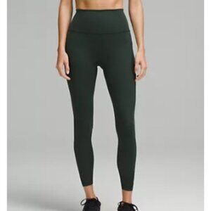 Lululemon Wundertrain High-Rise Tight with Pockets 25" - Legacy Green - Size 14
